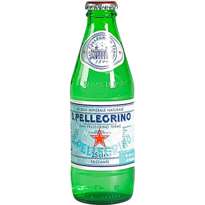 San Pellegrino Minerální voda sklo 250 ml
