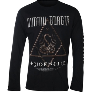 Plastic head мъжка тениска с дълъг ръкав dimmu borgir - tridentium - черна - plastic head - ph14035ls