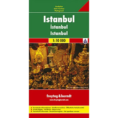 Plán města Istanbul 1:10 000