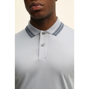 BOSS Памучна тениска с яка H-Phillipson 202 (50554529) - answear - 166,23 лв
