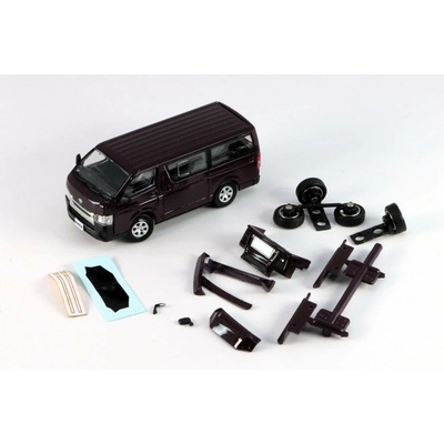 Toyota Hiace KDH200V 2015 vínová 1:64 BM Creations
