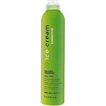 Inebrya Ice Cream Balance šampón na reguláciu kožného mazu Sebum Regulating Shampoo for Oily Hair and Scalps 300 ml