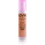 NYX Cosmetics Bare With Me Concealer Serum овлажняващ коректор 2 в 1 цвят 8.5 Caramel 9, 6ml