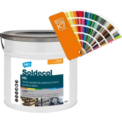 Het Soldecol HG 2,5L tónovaný 2,5L RAL 1003