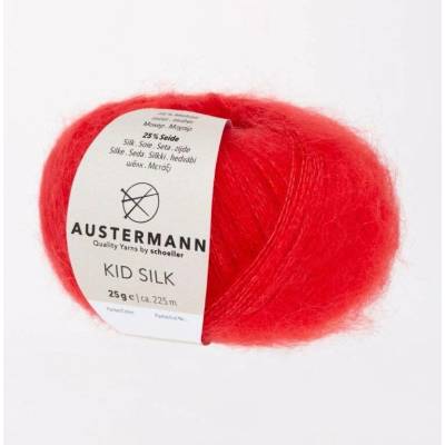Pletací příze Austermann Kid Silk Barva: 31 MOHN