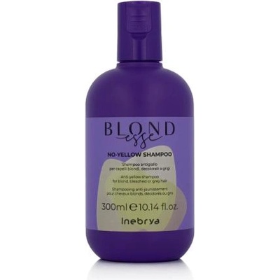 Inebrya BLONDesse No-Yellow Shampoo 300 ml шампоан изрусена коса побеляла коса обезцветена коса унисекс