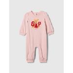 GAP Бебешки гащеризон с лого GAP GAP | Rozov | Момичешки | 3-6 месеца - zoot - 61,39 лв
