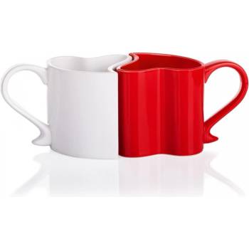 Image 1 of Lovers Cups Red-White