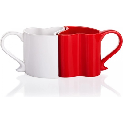 Lovers Cups Red-White