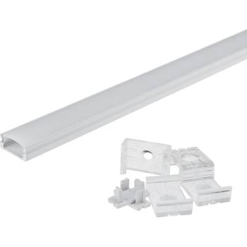 Image 1 of OPTONICA АЛУМИНИЕВ ПРОФИЛ ЗА LED ЛЕНТА 6 mm (5190)