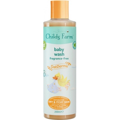 CHILDS FARM Baby OatDerma bublinkový kúpeľ bez parfumácie 250 ml