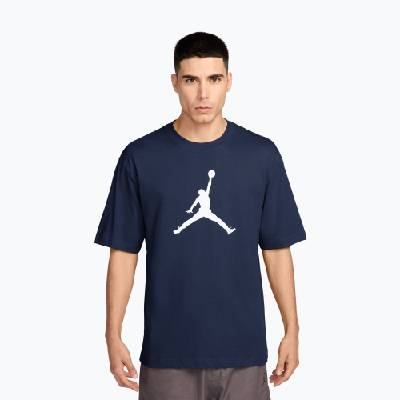 Мъжка тениска Nike Jordan midnight navy/white