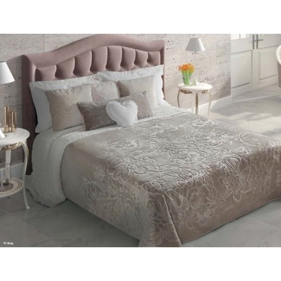 Piel Španělská deka model 5630 šedobéžová 180x240