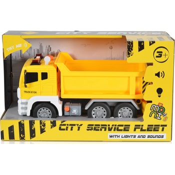 Moni Детска играчка Moni Toys - Самосвал, жълт, 1: 12 (WY810A)