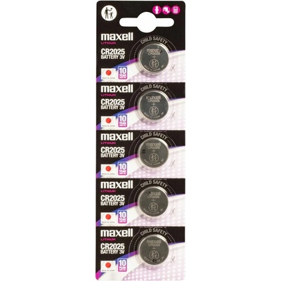 MAXELL Lithium CR2025 5ks 4902580131265