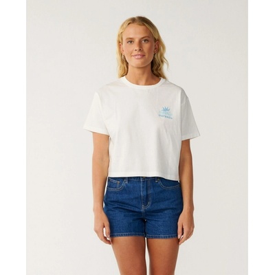Rip Curl Swell Crop Tee Bone
