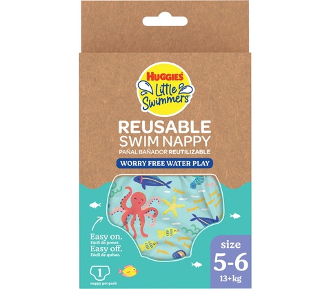 Huggies Little Swimmers Natahovací plenky na plavání 5-6 12-18 kg 11 ks