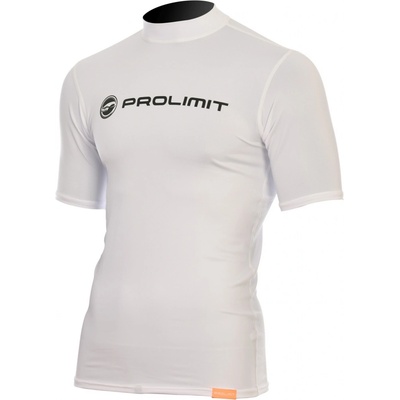 Prolimit Rashguard Logo Shortarm White