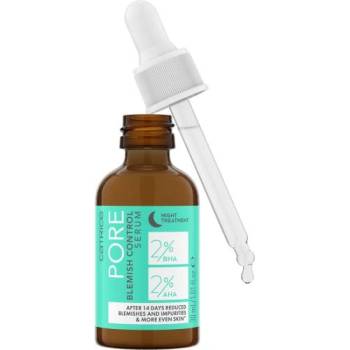 Catrice Pore Blemish Control Serum нощен серум за лице против несъвършенства на кожата 30 ml за жени