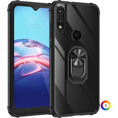 Motorola Moto E (2020) Удароустойчив Ring Holder Калъф и Протектор
