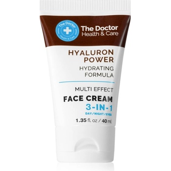 The Doctor Health & Care Hyaluron Power Hydrating Formula крем за лице с хиалуронова киселина 3 в 1 40ml