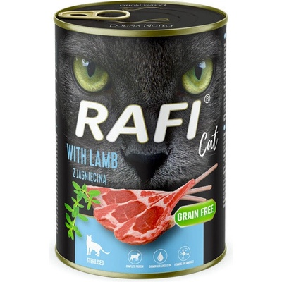 Rafi Cat Adult Sterilized Grain Free s jahňacím 400 g