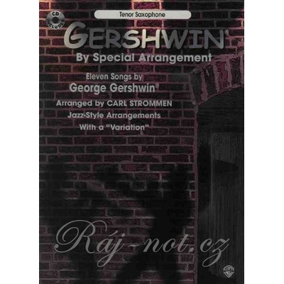 GERSHWIN JAZZ ARRANGEMENT + CD / tenor saxofón