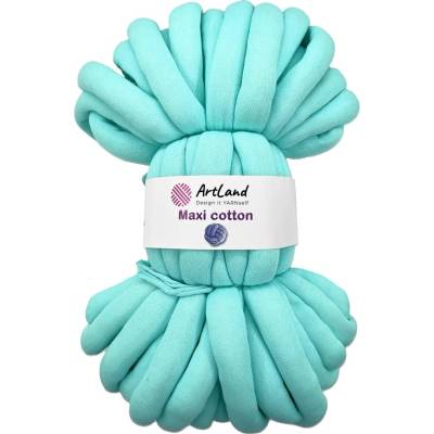 Příze na pletení rukama Maxi-Cotton Aqua Blue