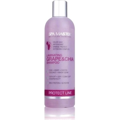 Spa Master Laminating grape & chia šampón na ochranu vlasov s pH 4,5 330 ml