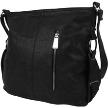 Mahel Černá moderní crossbody dámská kabelka 67-MH