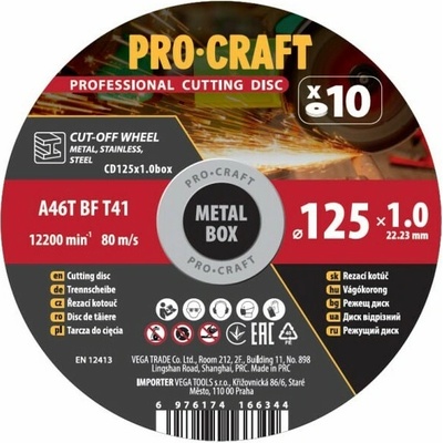 Procraft CD125X1 10 ks