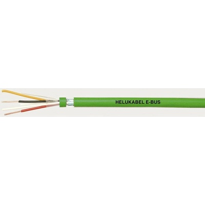 Helu 81663-500 sběrnicový kabel 2 x 2 x 0.5 mm² zelená 500 m