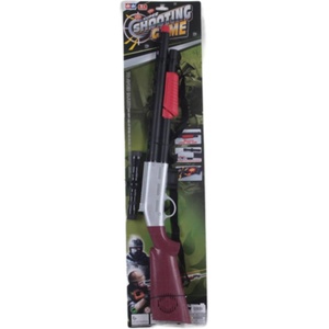 Armtoys ДЕТСКА ПУКАЩА ПУШКА-ПОМПА НА КАРТОН