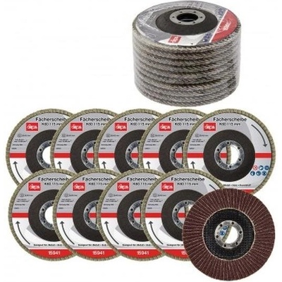 Dema Lamelový vejárový brúsny kotúč 115 mm K60 15941D 10 ks