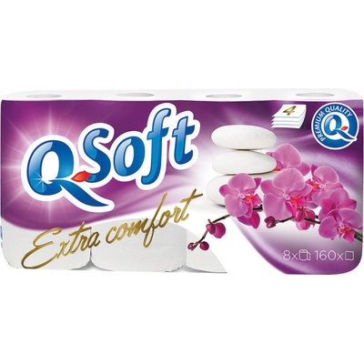 Q-Soft Extra comfort 4-vrstvový 8 ks