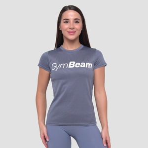 GymBeam Дамска тениска Mesh Essence Denim Blue XS