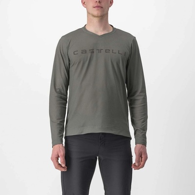 Castelli TRAIL TECH TEE 2 lesná sivá