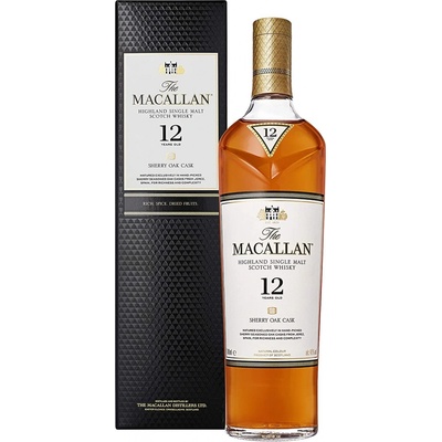 Macallan Sherry Oak 12y 40% 0,7 l (holá láhev)