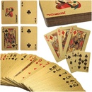 IKO Zlaté plastové hracie karty