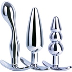 NMC Hardware Gear 3in1 Metal Butt Plug Set III