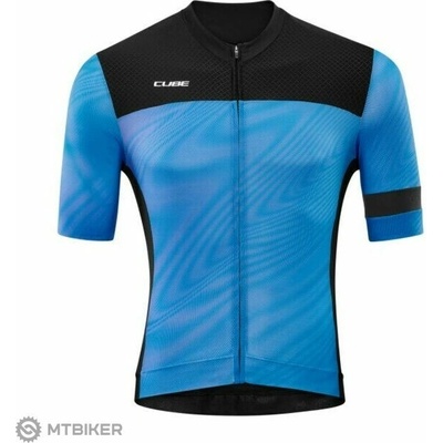 Cube Blackline blue pattern