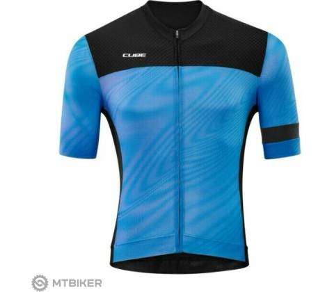 Cube Blackline blue pattern