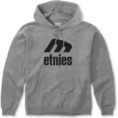 ETNIES ICON E Hoodie GREY/BLACK L