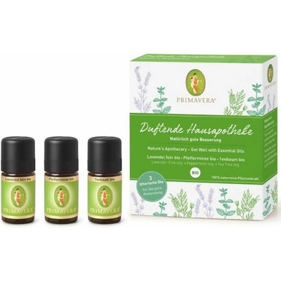 Primavera Aroma lékárnička esenciální olej 3 x 5 ml