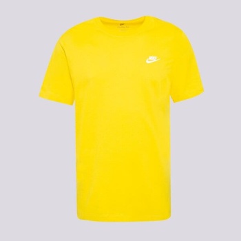 Nike Тениска Sportswear Club мъжки Дрехи Тениски AR4997-718 Жълт XL (AR4997-718)