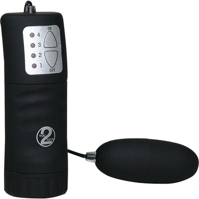 You2Toys Velvet Black Vibro-Ei