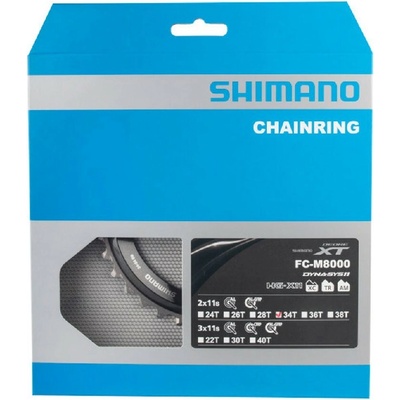 Shimano převodník SH FCM8000 34z pro kliky 34-24 blk 2x11s