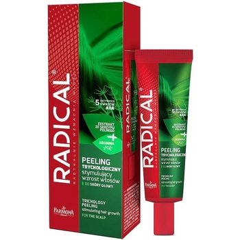 Farmona Natural Cosmetics Laboratory Radical Tрихологичен пилинг за скалп за растеж на косата, 75 ml