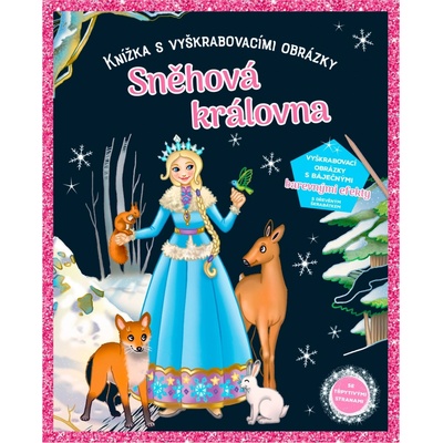 Dětská kniha s vyškrabovacími obrázky Sněhová královna – Zbozi.Blesk.cz