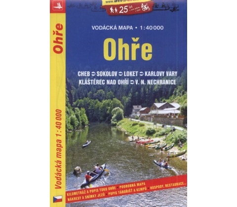 Vodácká mapa Ohře
